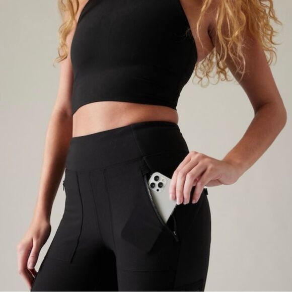 Athleta Women’s Headlands Hybrid Tights size 4P - Picture 3 of 14